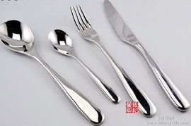 不锈钢刀叉套装 银器光华与品味共存——解锁高端西餐宴会专属品味